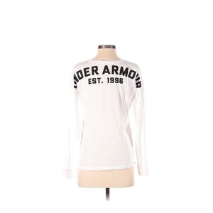 Under Armour white long sleeve oversized spirit top